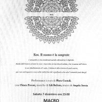  EOS al Macro, performance a cura di Flora Contoli con Chiara Pavoni