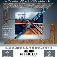 Milano Art Gallery: la personale Evoluzione porcellana di Silvana Landolfi presentata da Nugnes e Villa