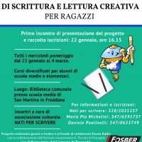 Laboratori gratuiti di scrittura e lettura creativa a Lucca