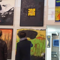 Gastone Bai a Roma per la rassegna d’arte contemporanea in memoria di Dario Fo