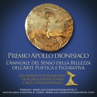 L’Annuale Internazionale Romana Apollo dionisiaco invita alla celebrazione del senso della bellezza di Poesia e d’Arte Contemporanea. Per Poeti e Artisti di ogni età, formazione e nazionalità.