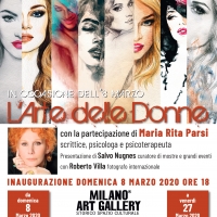 Milano Art Gallery: la donna nell’arte, la donna e l’arte con Parsi, Nugnes e Villa