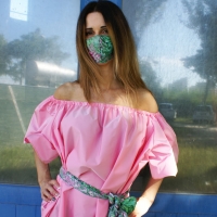 Dalla veletta alla face mask: Fabiana Gabellini rende estremamente glamour un indispensabile accessorio