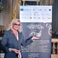 CHIARA TAIGI - Partecipazione straordinaria in Giuria al Concorso Internazionale Musica Sacra 2020 - XV edizione - Roma 1-4 settembre 2020