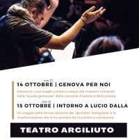 Al Teatro Arciliuto i Salotti Culturali di e con Sasa' Calabrese (Roma, 14-15 Ottobre)