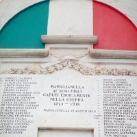 -Mariglianella, 4 Novembre 2020, Manifesto dell’Amministrazione Comunale e apposizione Corona di Alloro alla Lapide dei Caduti in Guerra.