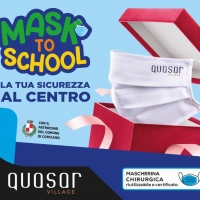 Il Centro Commerciale Quasar Village presenta “MASK TO SCHOOL”