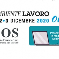 AiFOS: gli incontri in modalità webinar ad Ambiente Lavoro 2020