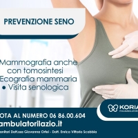visita senologica con ecografia mammaria | Poliambulatori Lazio Korian