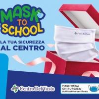 Provincia di Chieti: Il Centro Commerciale Del Vasto presenta “MASK TO SCHOOL”