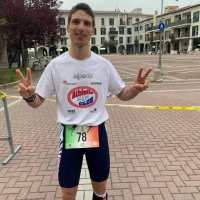 Stefano Emma, vice Campione Italiano corsa su strada 12h km 136,72 