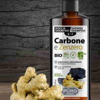 Doccia Shampoo BIO Carbone e Zenzero, l’azione purificante degli ingredienti naturali 