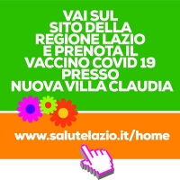Vaccino Covid 19 Nuova Villa Claudia, prenota dal sito Regione Lazio