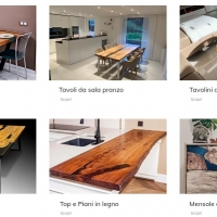 Il segreto del fantastico universo dei tavoli in legno e resina Luxtable