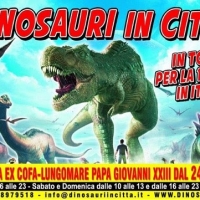 Il tour “Dinosauri in città” a Pescara, dall’ Inghilterra per la prima volta in Italia 