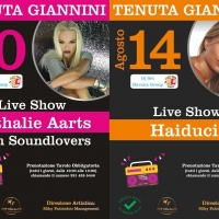 Nathalie Aarts e Haiducii: eventi live il 10 e 14 agosto alla Tenuta Giannini in Puglia