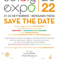 SAFETY EXPO 2022, A BERGAMO FIERA IL 21 E 22 SETTEMBRE  