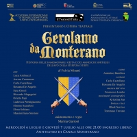 Opera teatrale “Gerolamo da Monterano”