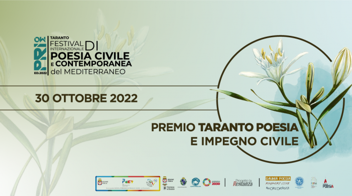 Premio Taranto Poesia e Impegno Civile: Taranto dal respiro internazionale grazie a 'Primo' Festival