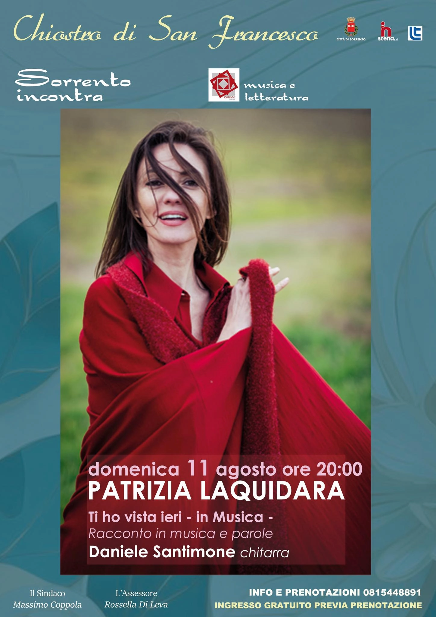 Sorrento Incontra 2024 - Patrizia Laquidara live - Musica