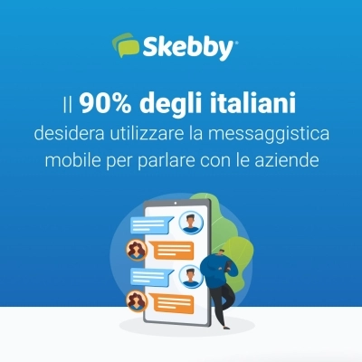 Mobile messaging: quasi il 90% degli italiani è disposto a utilizzarlo per comunicare con le aziende