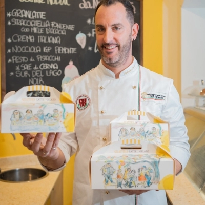 Roberto Leoni al Sigep porta il gelato “botanico” con acque termali