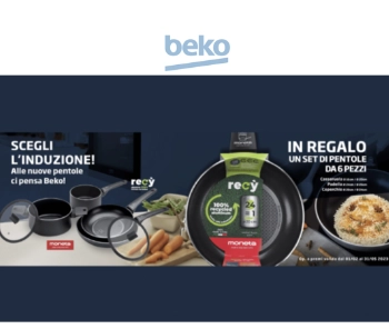 Beko: prosegue la promo “La svolta in cucina 2023” studiata per i piani cottura induzione in collaborazione con Moneta