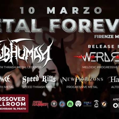 Metal Forever, a Prato il concerto dedicato alle band italiane