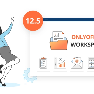 ONLYOFFICE Workspace 12.5 è ora disponibile e offre maggiore sicurezza, gestione dei documenti ottimizzata, tema scuro e altro