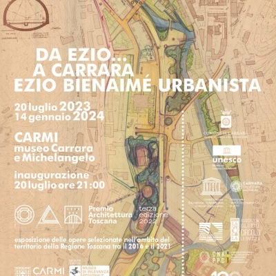 Da Ezio… a Carrara. Ezio Bienaimé urbanista