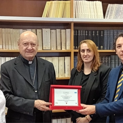 Roma: Il premio Leonardo da Vinci per la ricerca culturale consegnato al Cardinal Ravasi