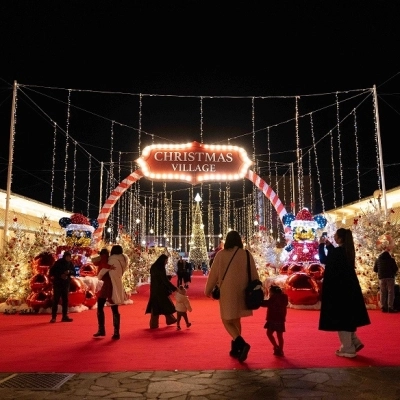 Napoli, inaugurato il Christmas Village alla Mostra d'Oltremare