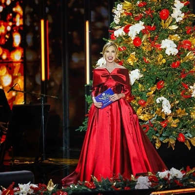 I fiori della Cooperativa 3 Ponti di Sanremo sul palco del Concerto di Natale in Vaticano 2023