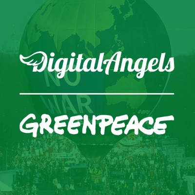 Digital Angels a supporto di Greenpeace  per un progetto digital multichannel