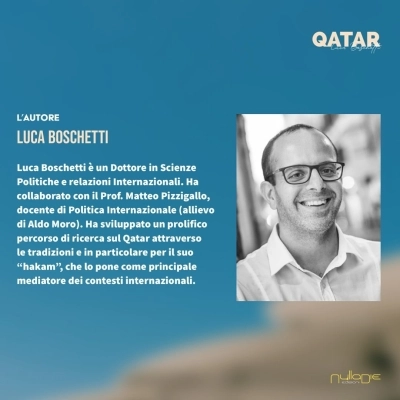 Luca Boschetti presenta Qatar, l'anomalia di un mondo estraneo