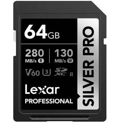 Lexar Silver Pro SD 64GB: Scheda di Memoria UHS-II per Professionisti, Recensione Completa