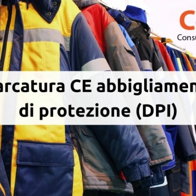 Marcatura CE abbigliamento di protezione