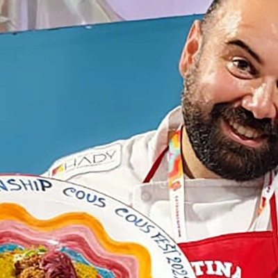 Chef Shady Hasbun ai campionati internazionali della cucina di tonno