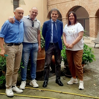 Due materassi in dono alla Casa Pia dal Rotary Club Arezzo