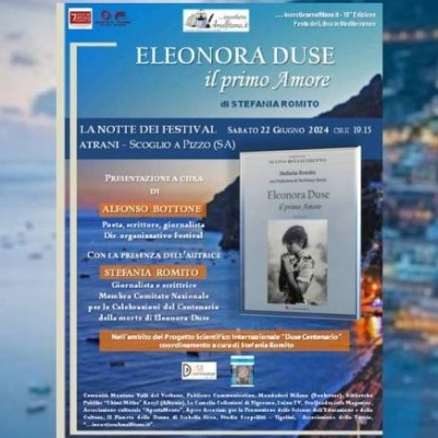 Stefania Romito racconta Eleonora Duse nella meravigliosa cornice della Costiera Amalfitana