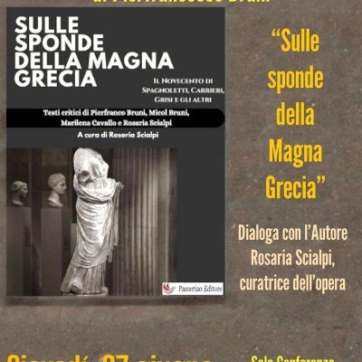 Sulle sponde della Magna Grecia: a Taranto la presentazione del saggio che inaugura nuovi percorsi di studio sulla letteratura del Novecento