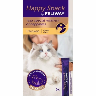 Happy Snack by Feliway® arriva il “premietto” dall’effetto rilassante