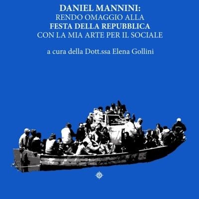 Daniel Mannini: il mio pensiero creativo per riflettere sulla Festa della Repubblica