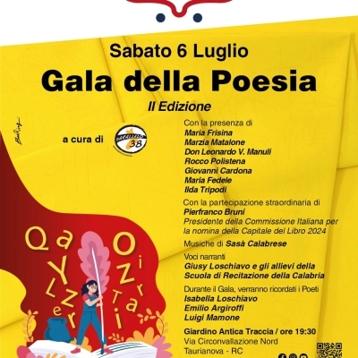 Gala della Poesia a Taurianova con Pierfranco Bruni