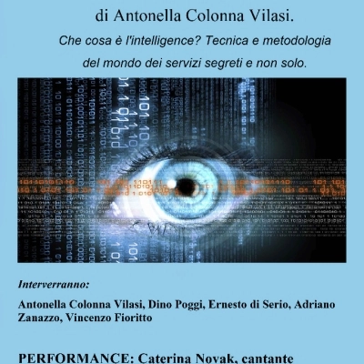 Presentazione libro di Antonella Colonna Vilasi sull'intelligence a Roma presso Oasi Cestia 