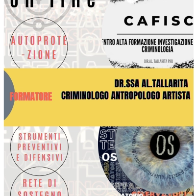 Corso Antitruffa on line e presenziale Cafisc con criminologo Dr.ssa Al.Tallarita PhD Cav.