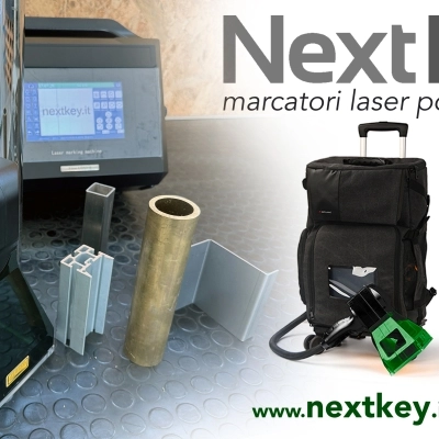 NextKey srl nuova versione del proprio marcatore laser portatile