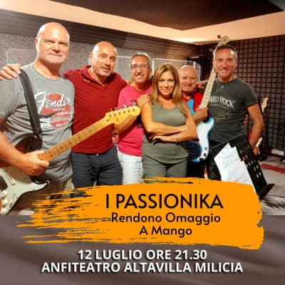 Concerto dei Passionika ad Altavilla Milicia: 