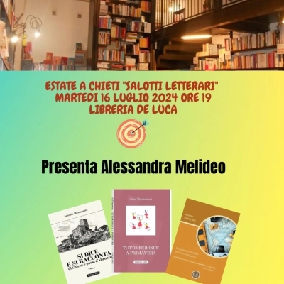 Presentazione libri a Chieti alla Libreria De Luca