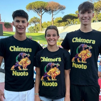 I Campionati Italiani Ragazzi hanno chiuso la stagione della Chimera Nuoto